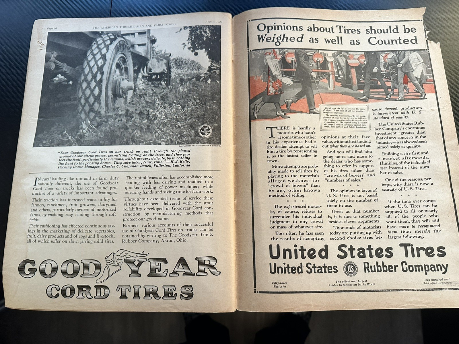 The American Thresherman and Farm Power MAGAZINE Madison, WIS 1920 Vol 23. No 4