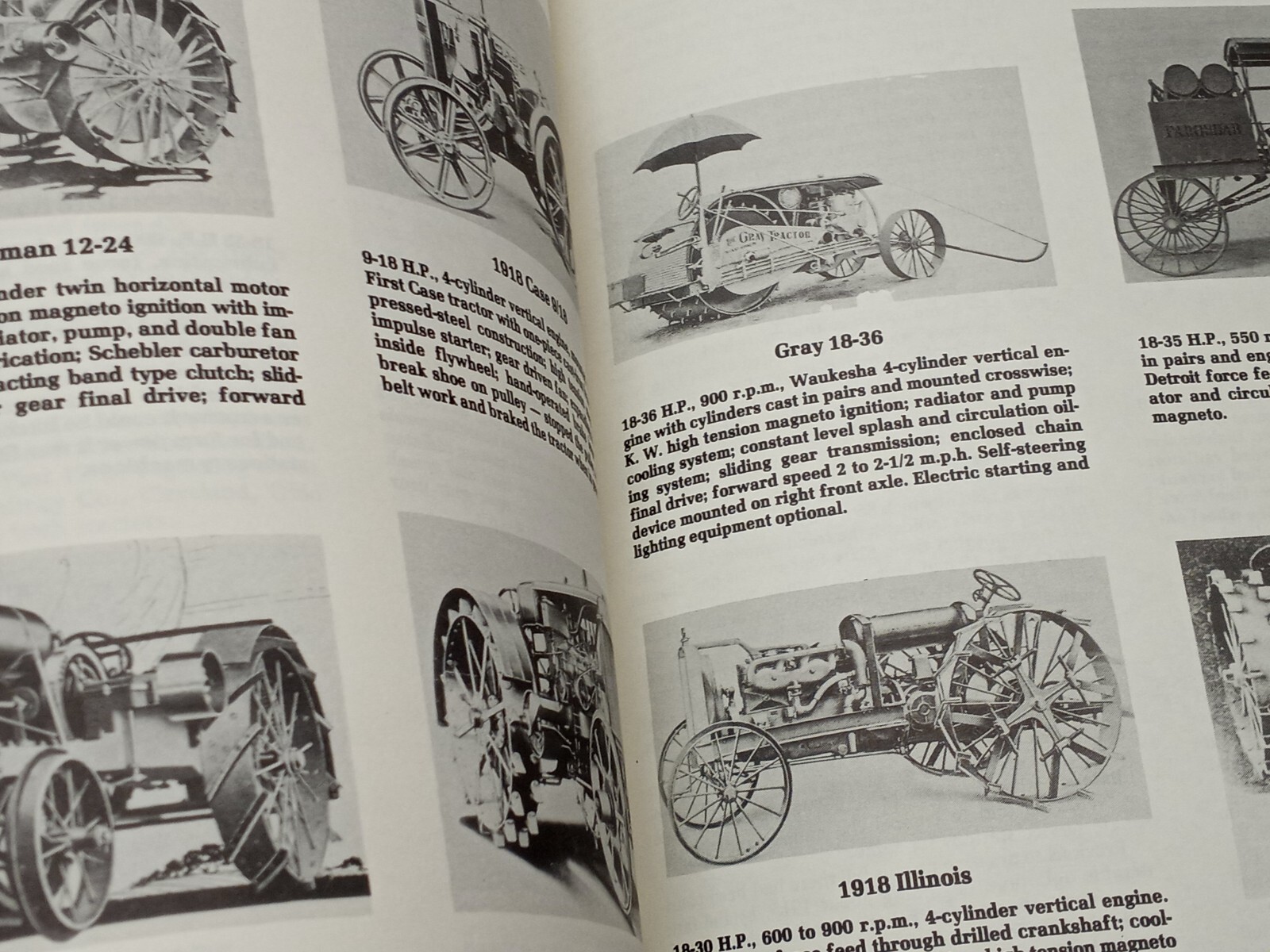 Vintage THE AGRICULTURAL TRACTOR 1855-1950 book