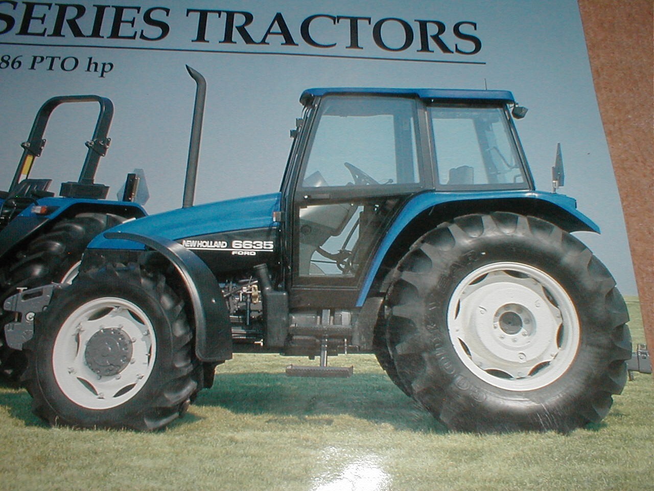 1996 Ford New Holland 35 Series Tractors Full Color Dealer Brochure