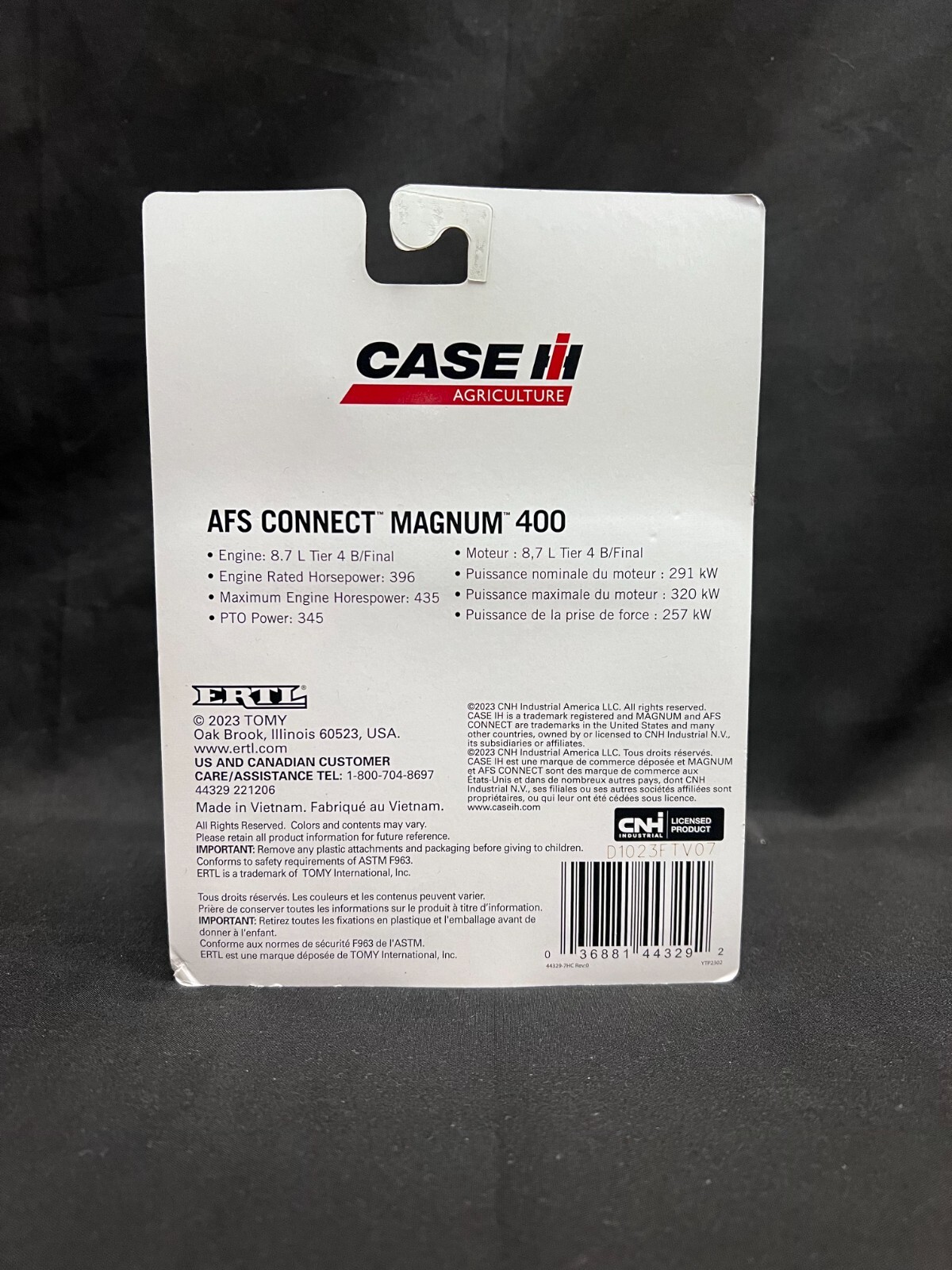 CASE IH HAPPY BIRTHDAY AFS CONNECT MAGNUM 400 1/64TH SCALE ZFN44329