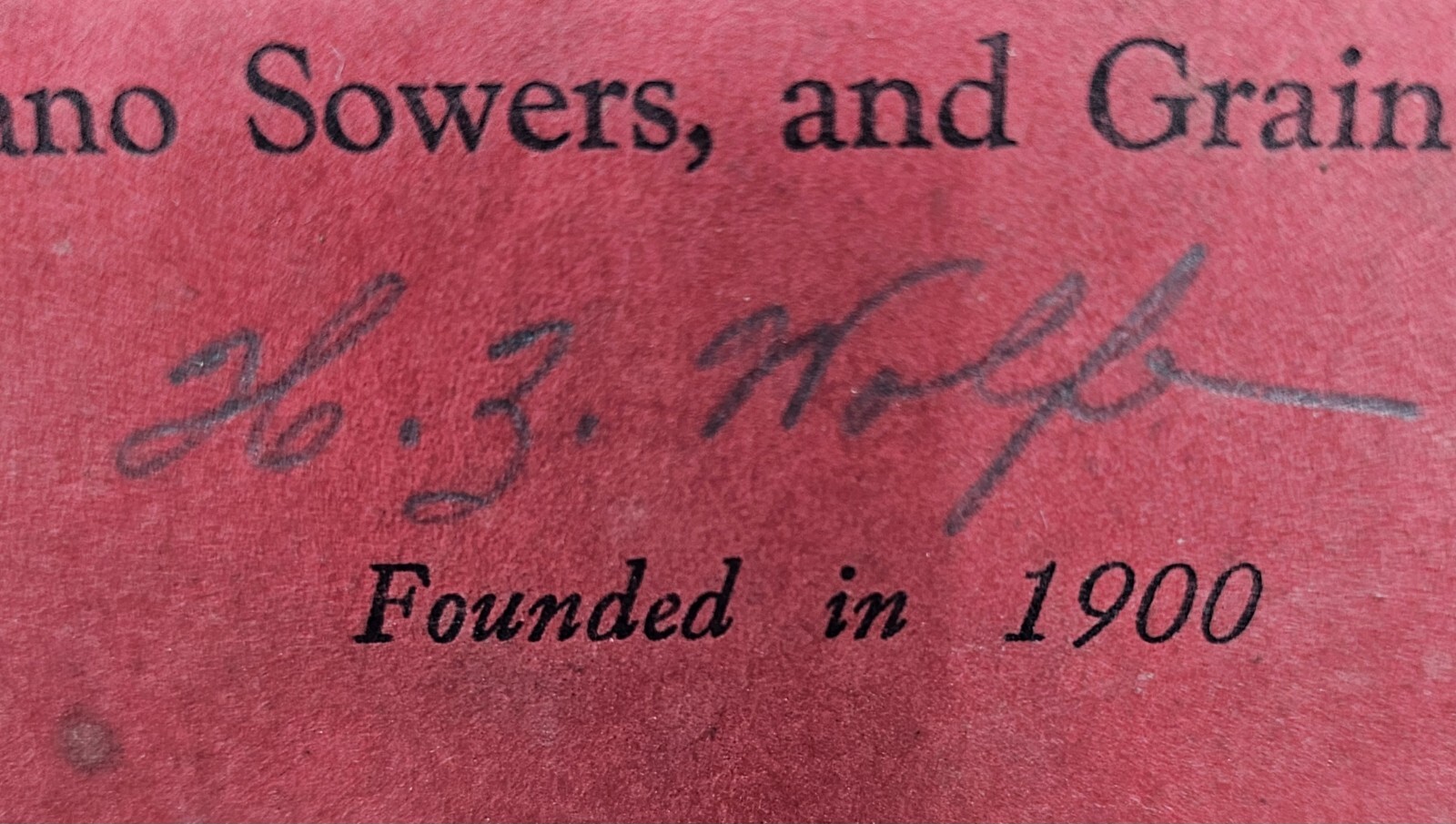 Vintage 1957-1958 Cataog Of Cole Cotton Planters, Etc By Cole Manufacturing Co