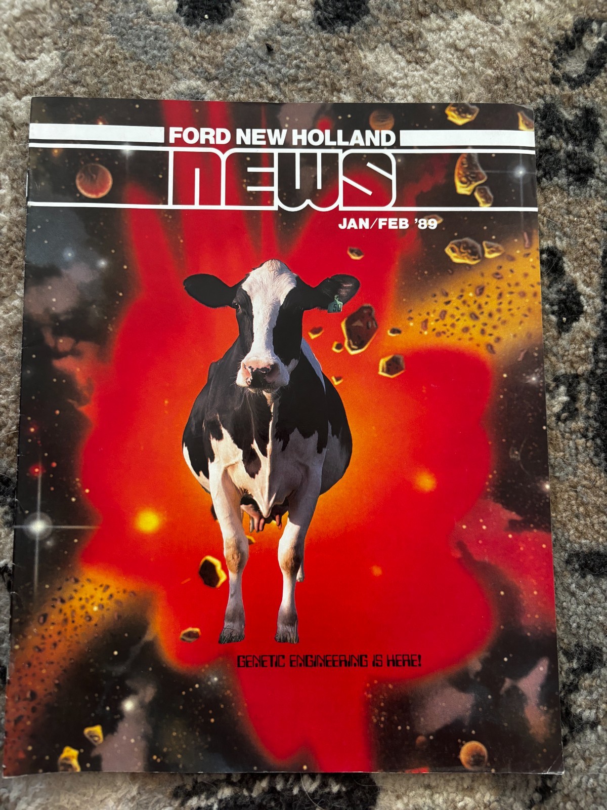 Ford New Holland News Jan/Feb 1989 Brochure DCPA26