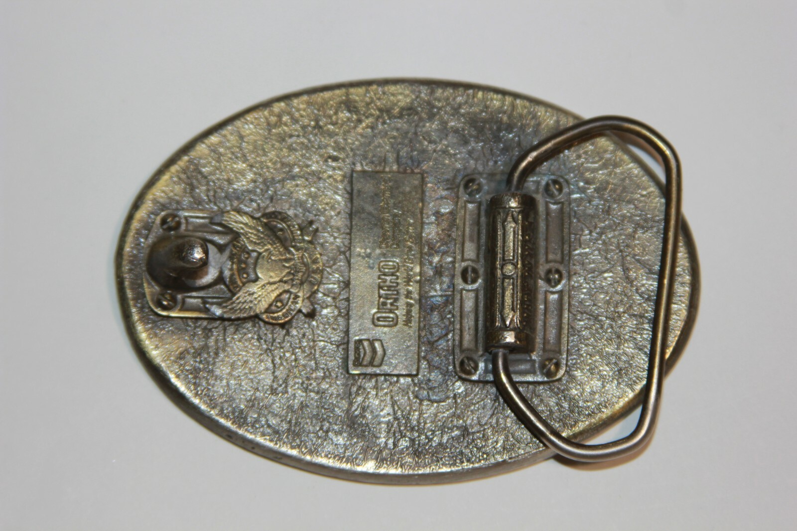 VTG Ortho Chevron Chemical Company Bolero Rice Belt Buckle