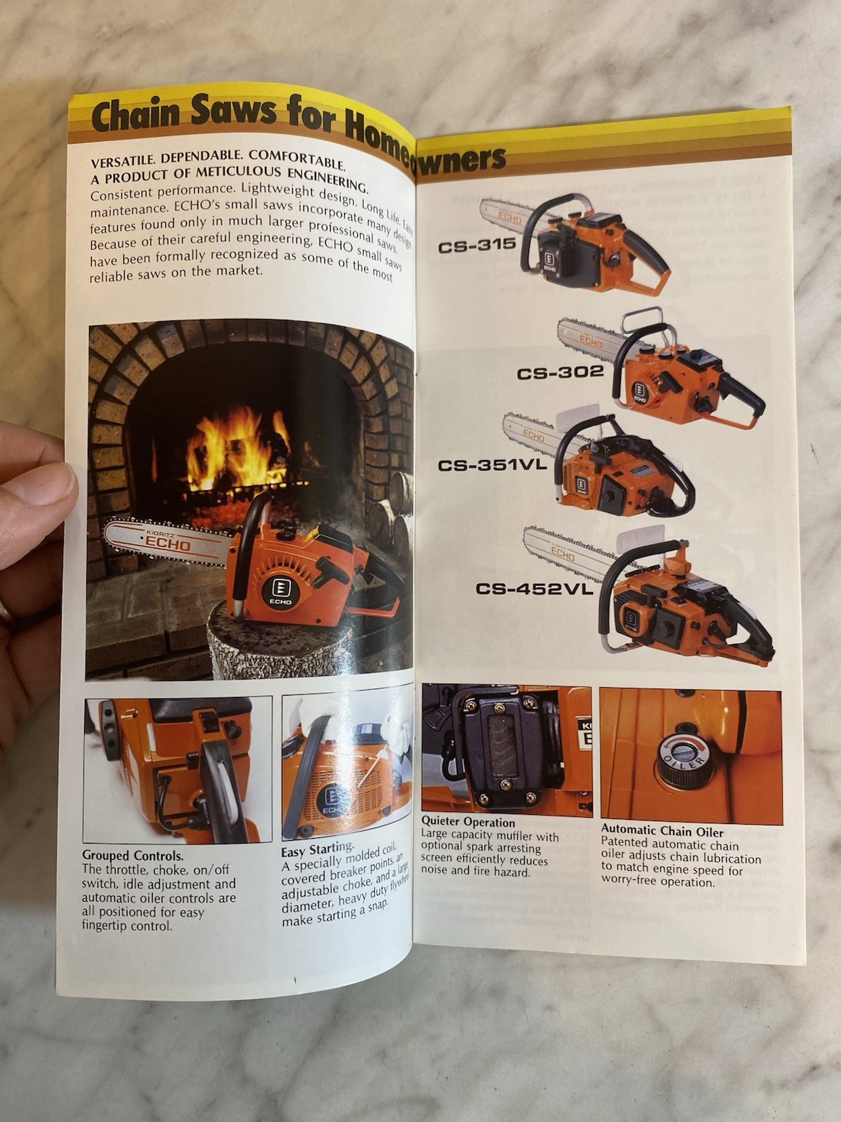 Vintage ECHO Outdoor Power Equipment Catalog 1970s