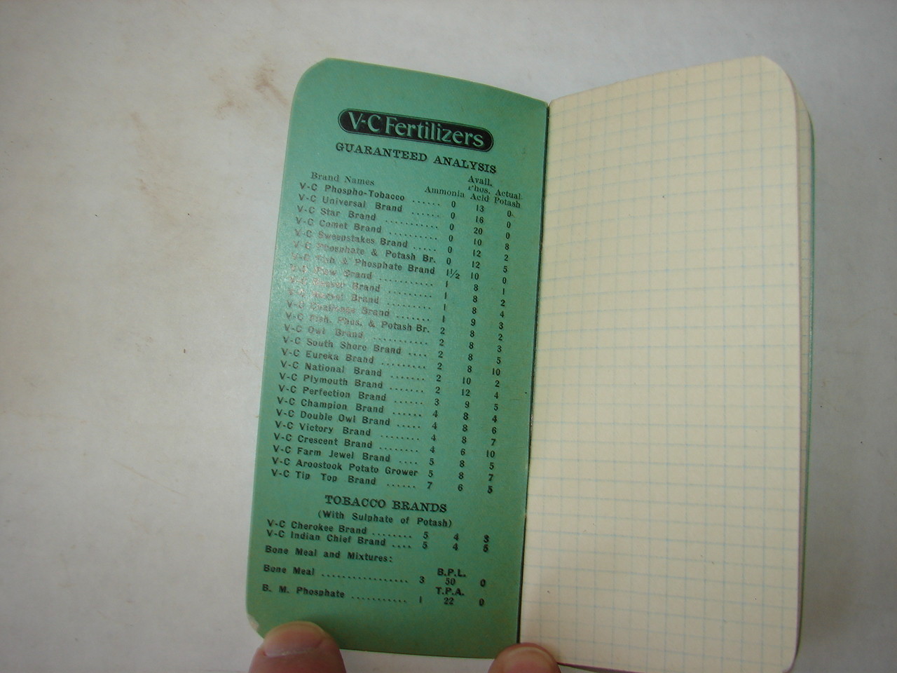 1924 V-C FARM JEWEL Fertilizers Virginia Carolina Chemical Co. New York City