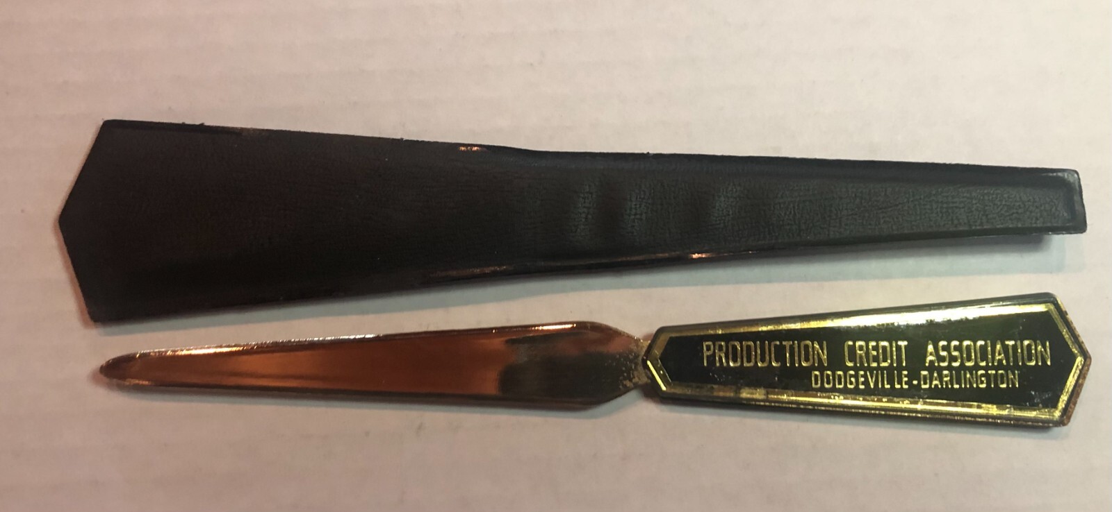 Vintage Letter Opener from Production Credit Assoc. (PCA)
