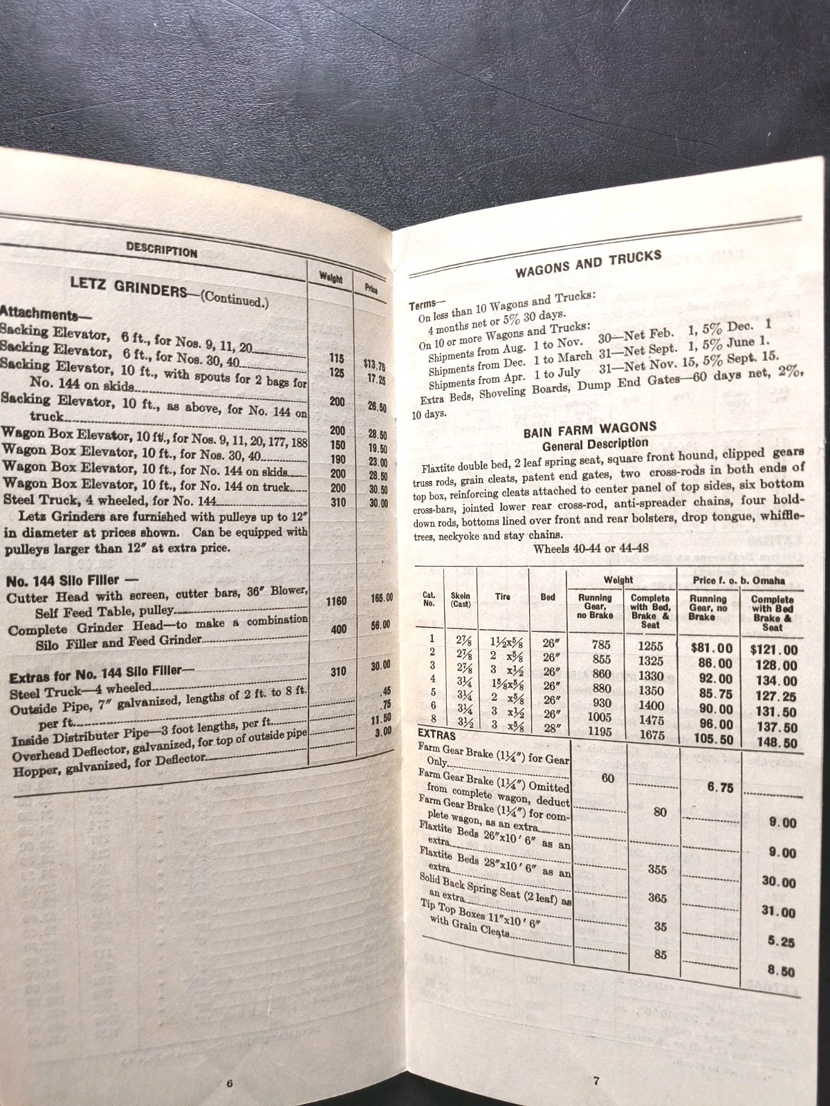 1920s B.F. Avery & Sons Plow And Harvest Co. Dealer Brochure Price List Farming
