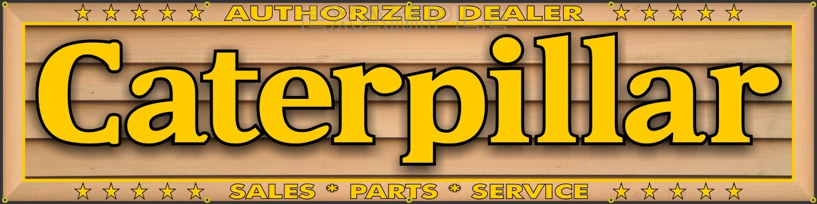 CATERPILLAR EQUIPMENT TRACTORS DEALER LETTER SIGN REMAKE LARGE BANNER XXL SIZES