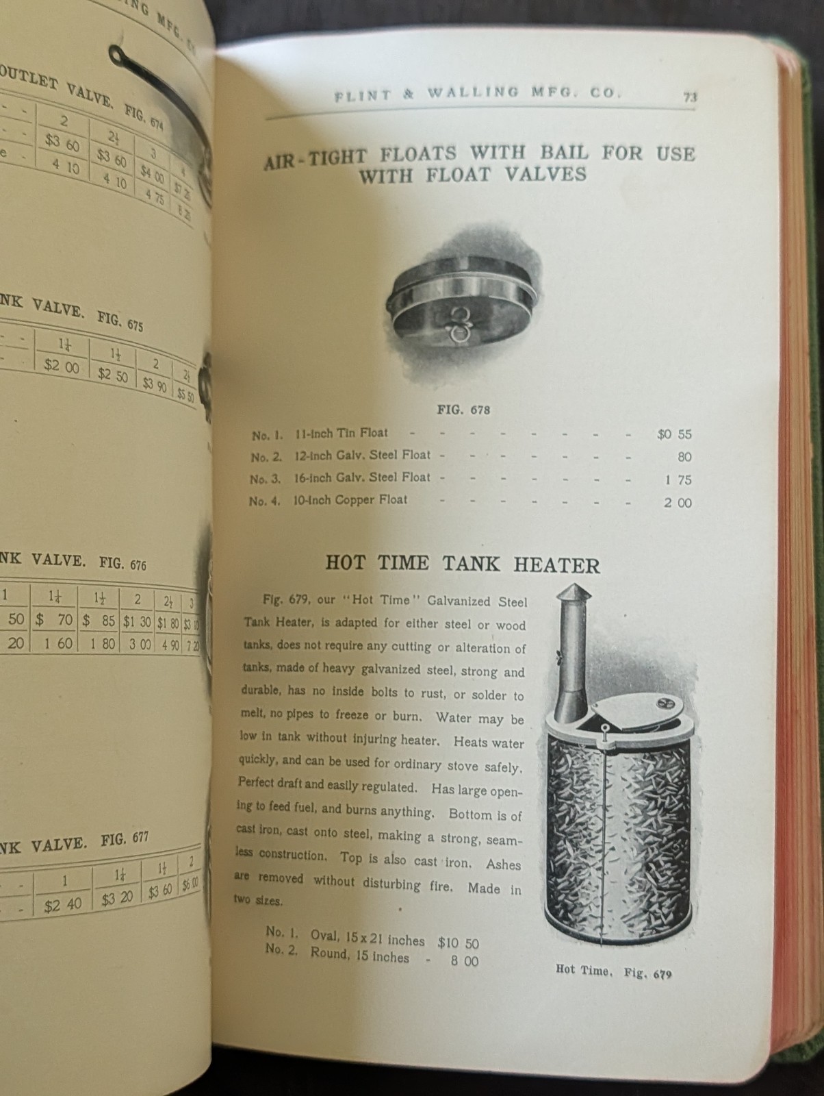 1901 Flint and walling Star windmill hardbound catalog. Windmills, Sawmill, ect.
