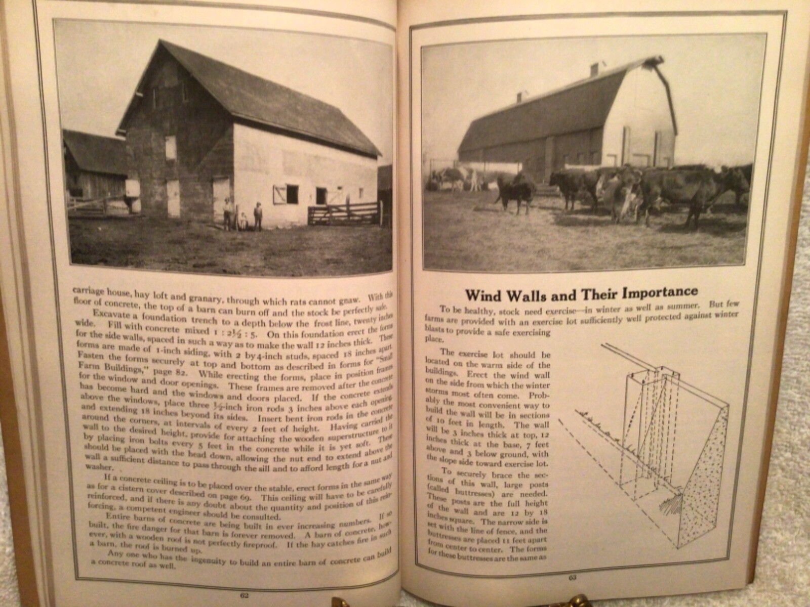 Vtg. Book Concrete In The Country 1910 Universal Portland Cement Co. Illustrated