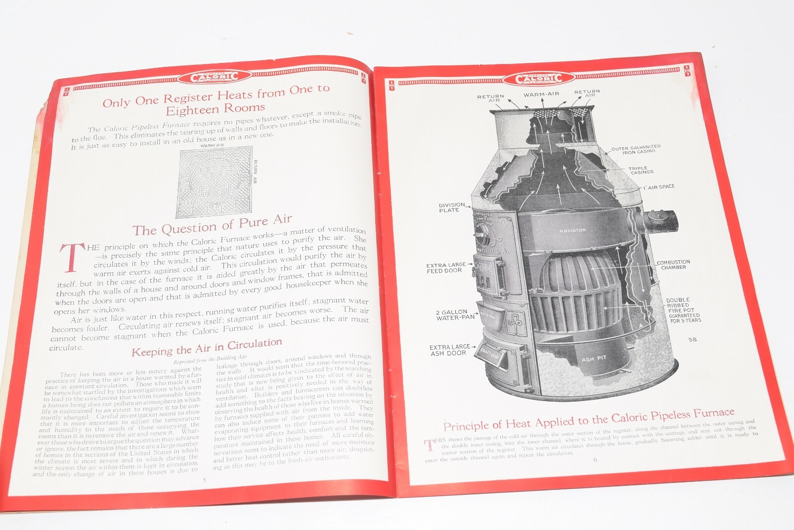 Antique 1917 Monitor Stove & Range Co. Sales Catalog – Cincinnati, OH