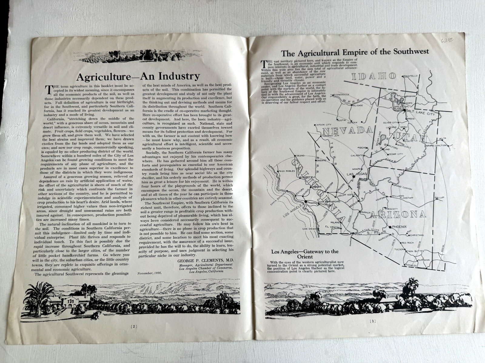 1927 Booklet- Los Angeles the Center of an Agricultural Empire
