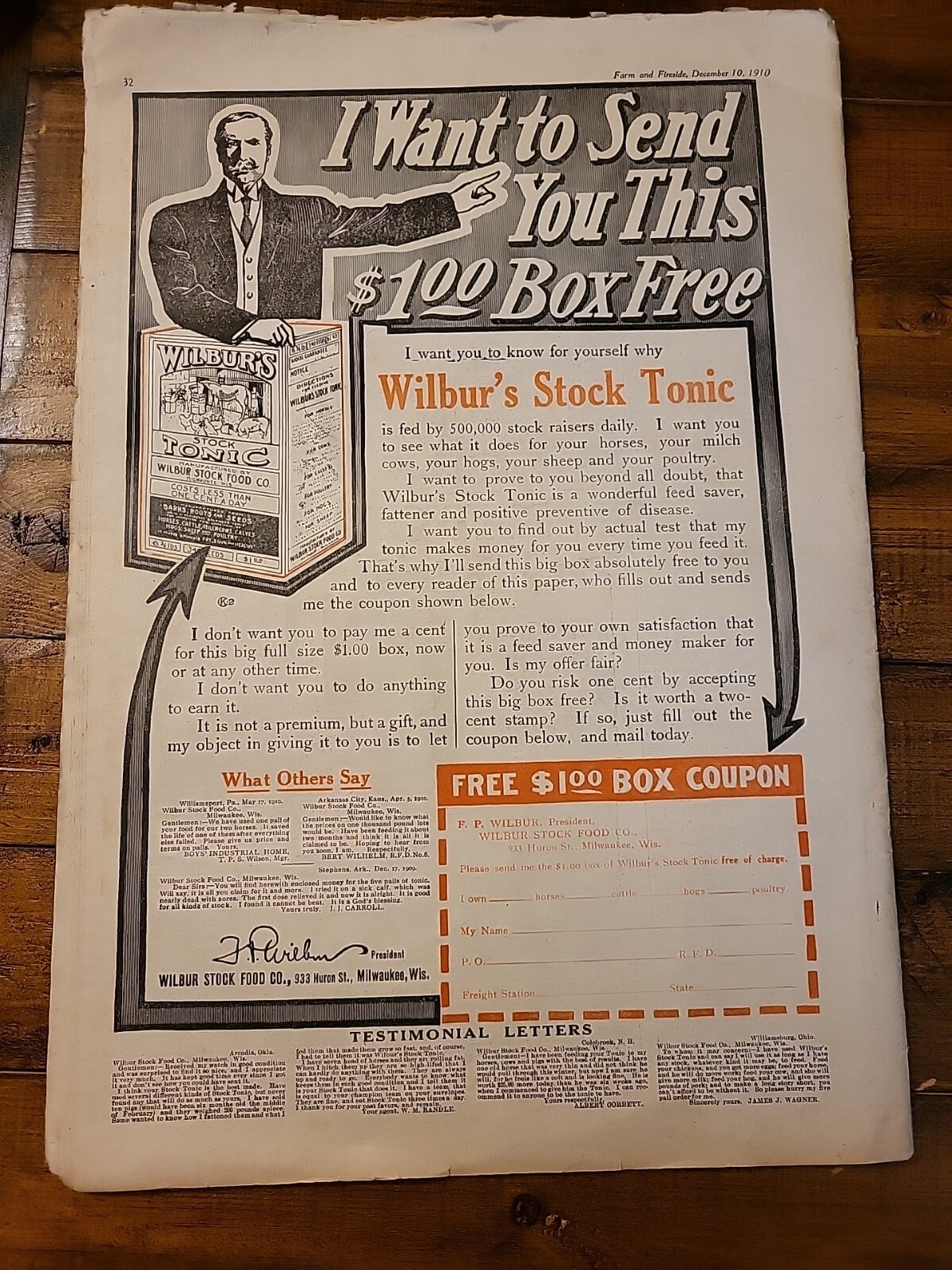 1910 Farm And Fireside – National Farm Paper Magazine Christmas Issue