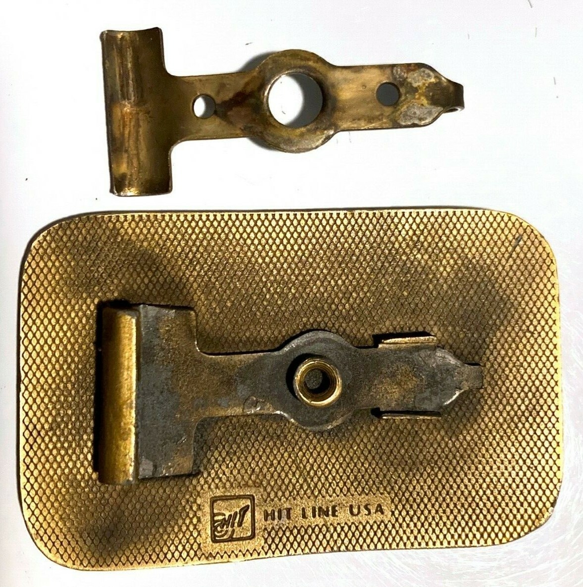 Curry Dozer Mooreland Bethany Belt Buckle Hit Line Bulldozer Tractor Oklahoma
