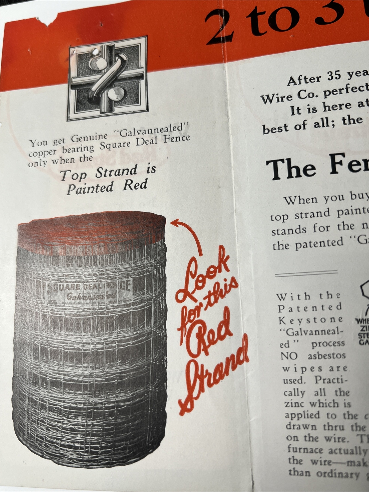 vintage 1920s WESTERN HARDWARE COMPANY WICHITA FALLS Texas Ad FENCING