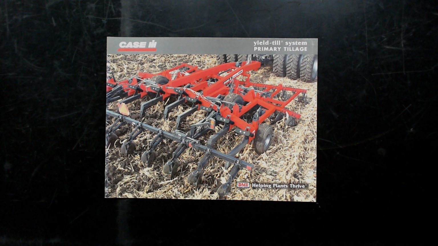 Case IH Yield-Till System Primary Tillage Brochure Agriculture Vintage