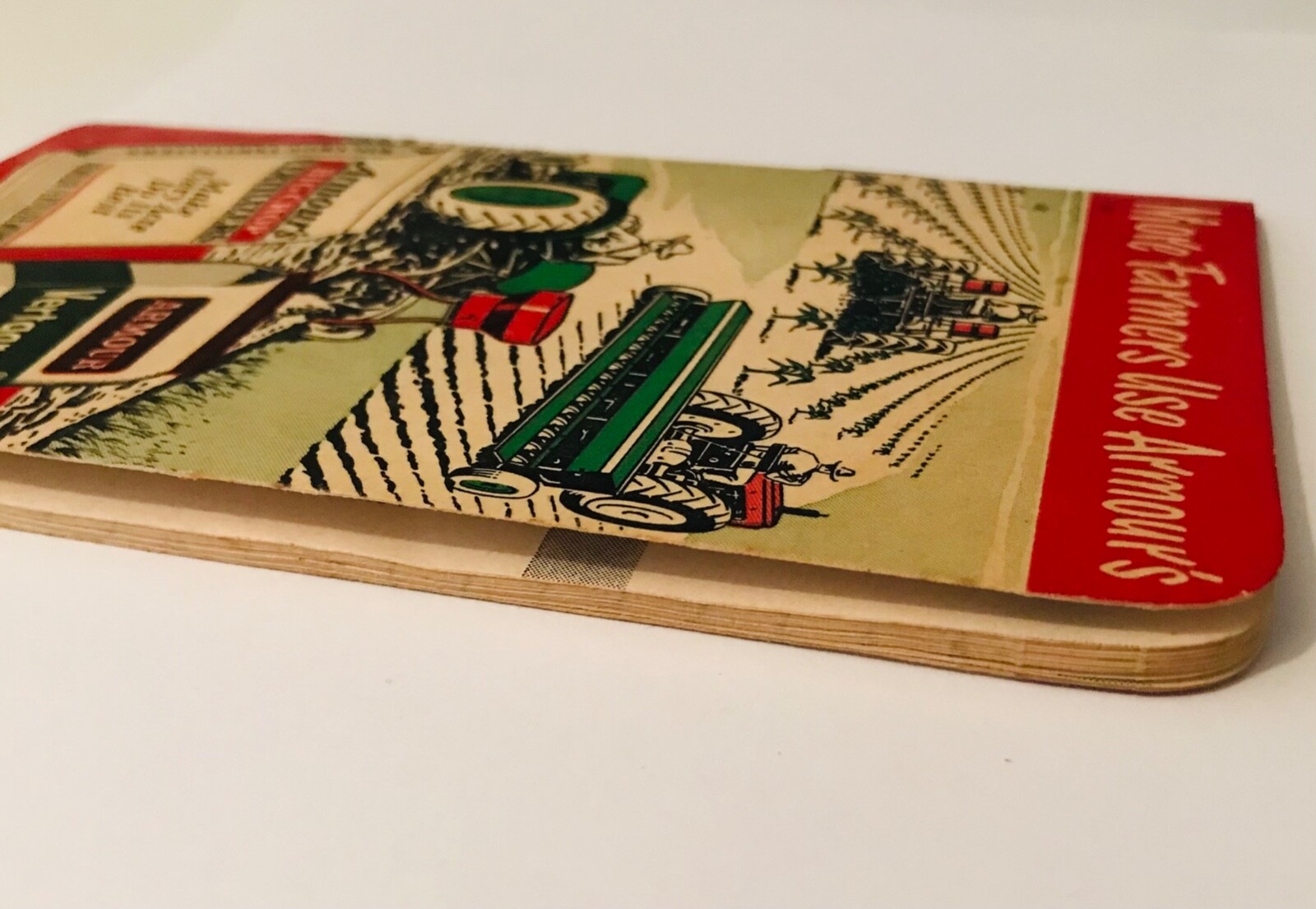 1952-1953 Armour&rsquo;s Fertilizer & Vertagreen Plant Food Pocket Notebook Calendar
