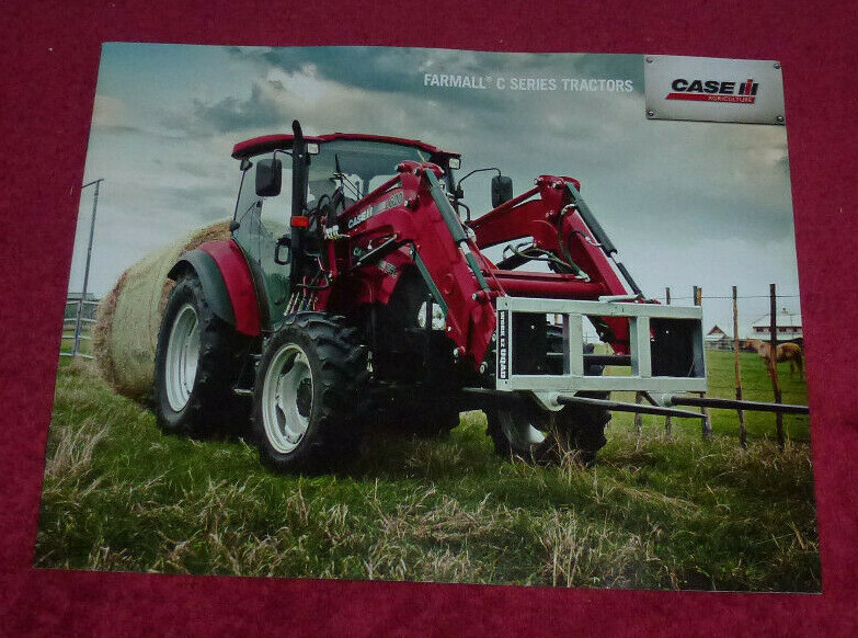 Case III Farmall C Series Tractors Brochure Booklet