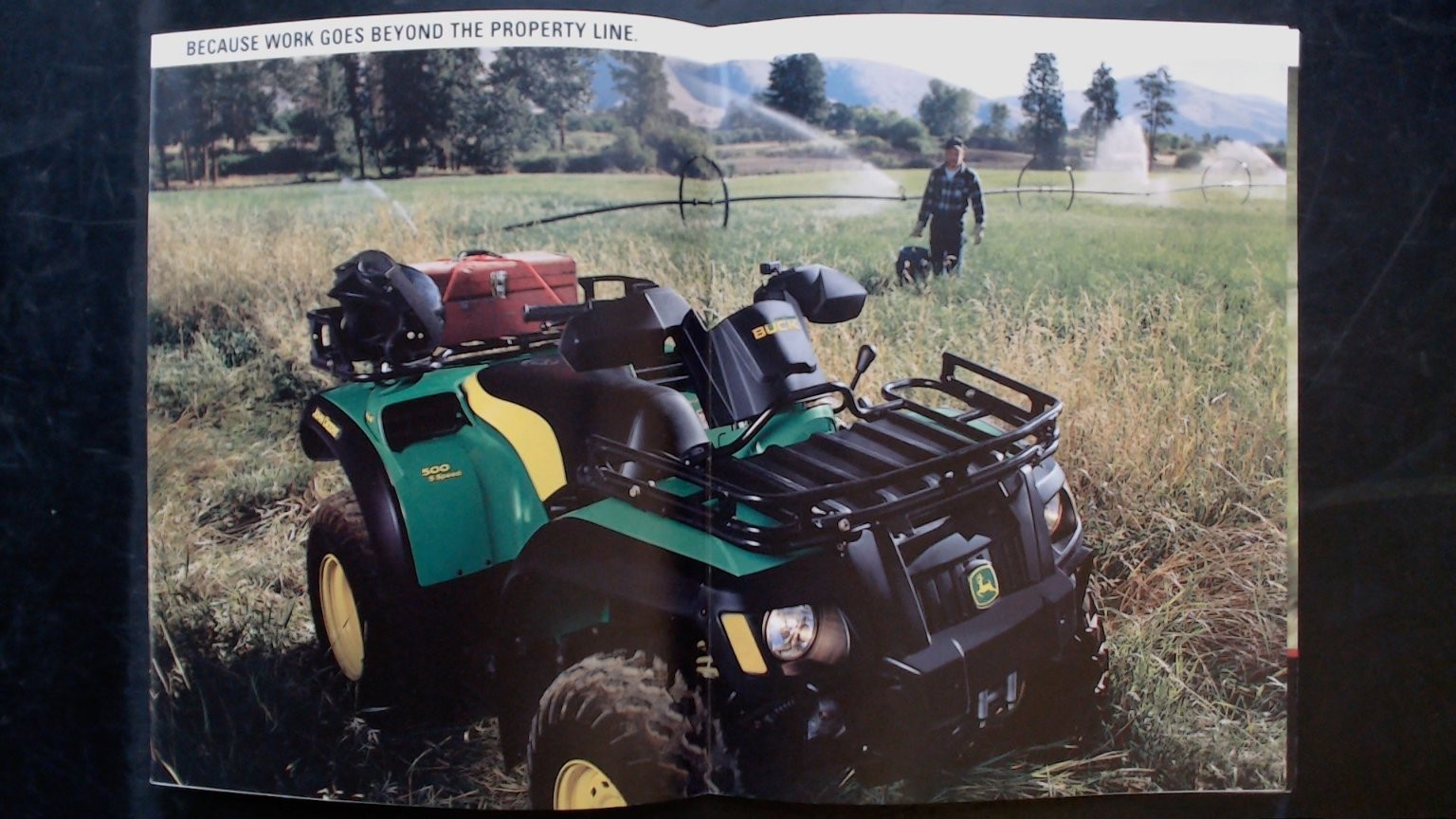 John Deere Buck ATV Brochure Vintage Agriculture Advertising 2000s
