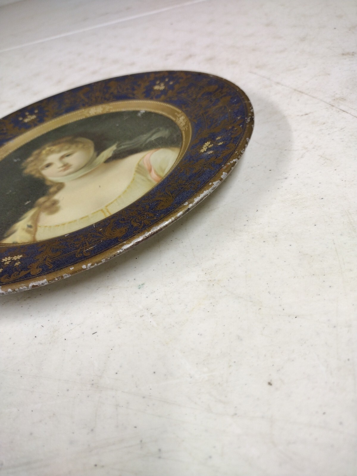 Antique Emerson-Newton Co. Kansas City MO Implement Advertising Vienna Art Plate