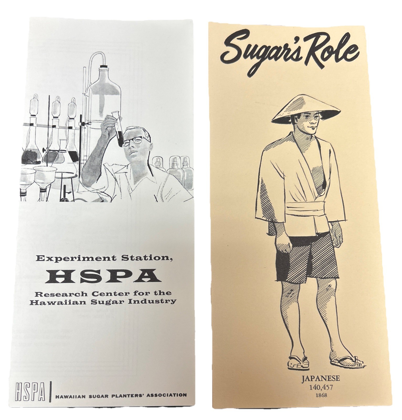 1964 Hawaiian Sugar Cane Industry Vintage Print Advertising Pamphlets Education