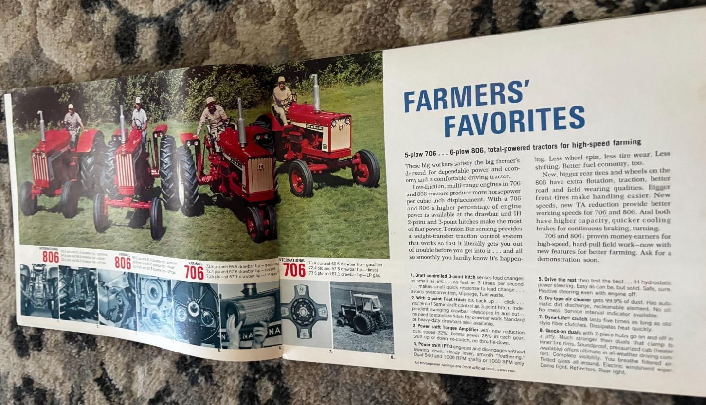 International Harvester Buyers Guide For Spring 1966 Brochure DCPA26