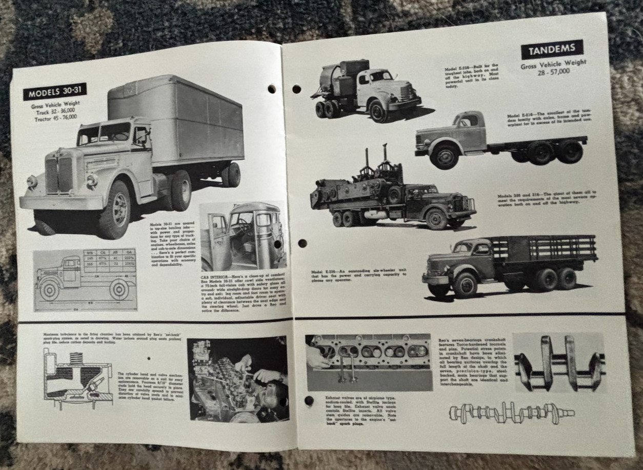 REO Trucks Buyers Guide Brochure DCPA26