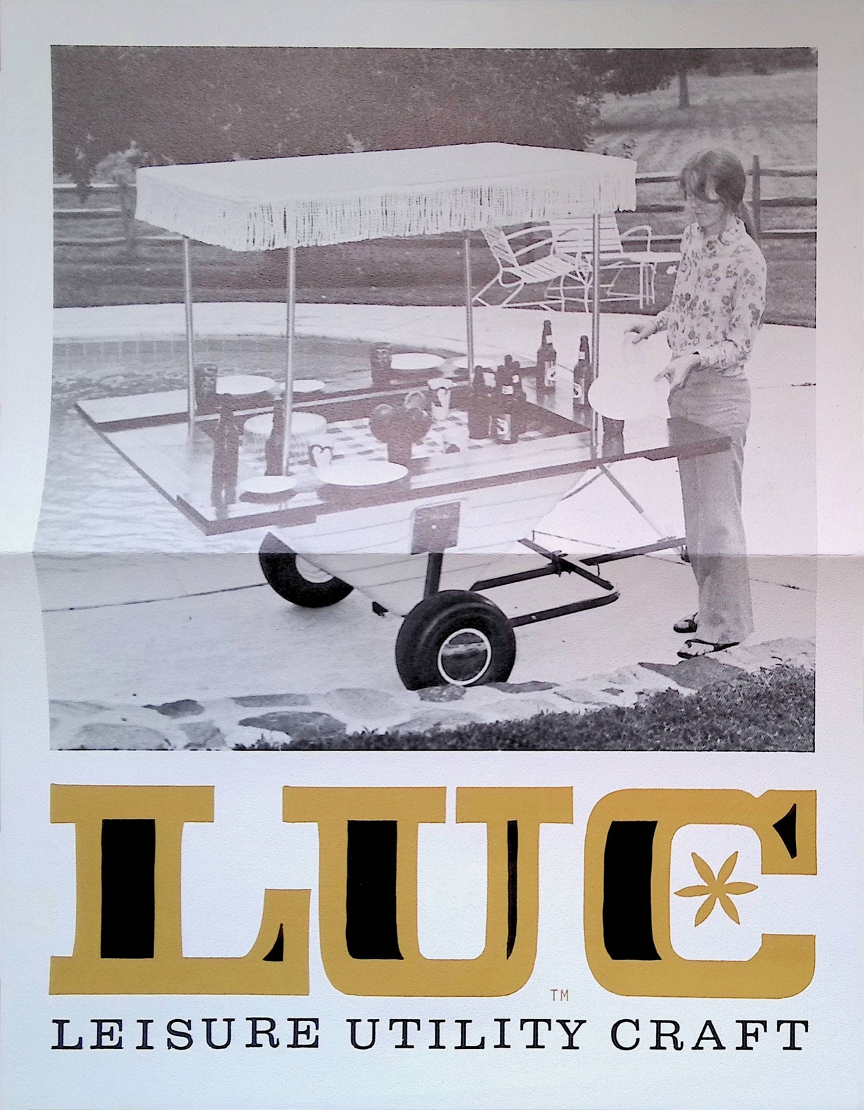 Vintage Farm Advertisement Spec Sheet LEISURE UTILITY CRAFT OWINGS INDUSTRIES IN