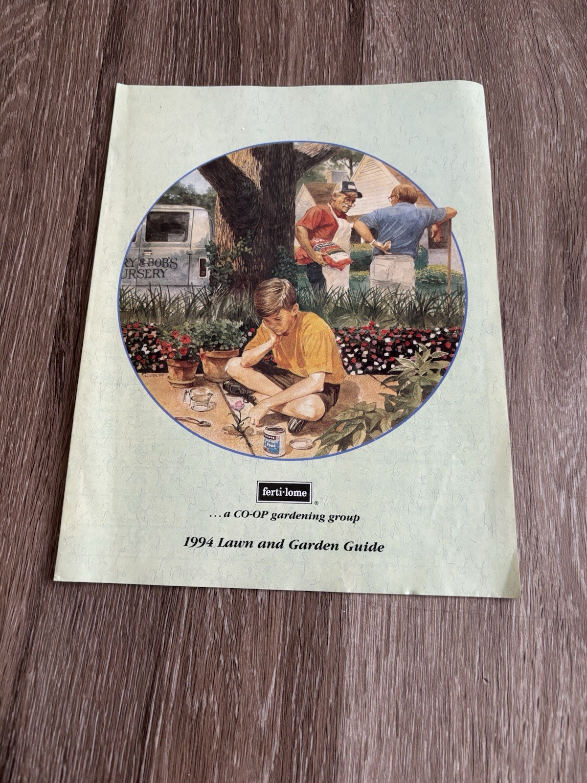 Vintage Gardening Brochure 1994 Ferti-lome Co-Op Lawn And Garden Guide