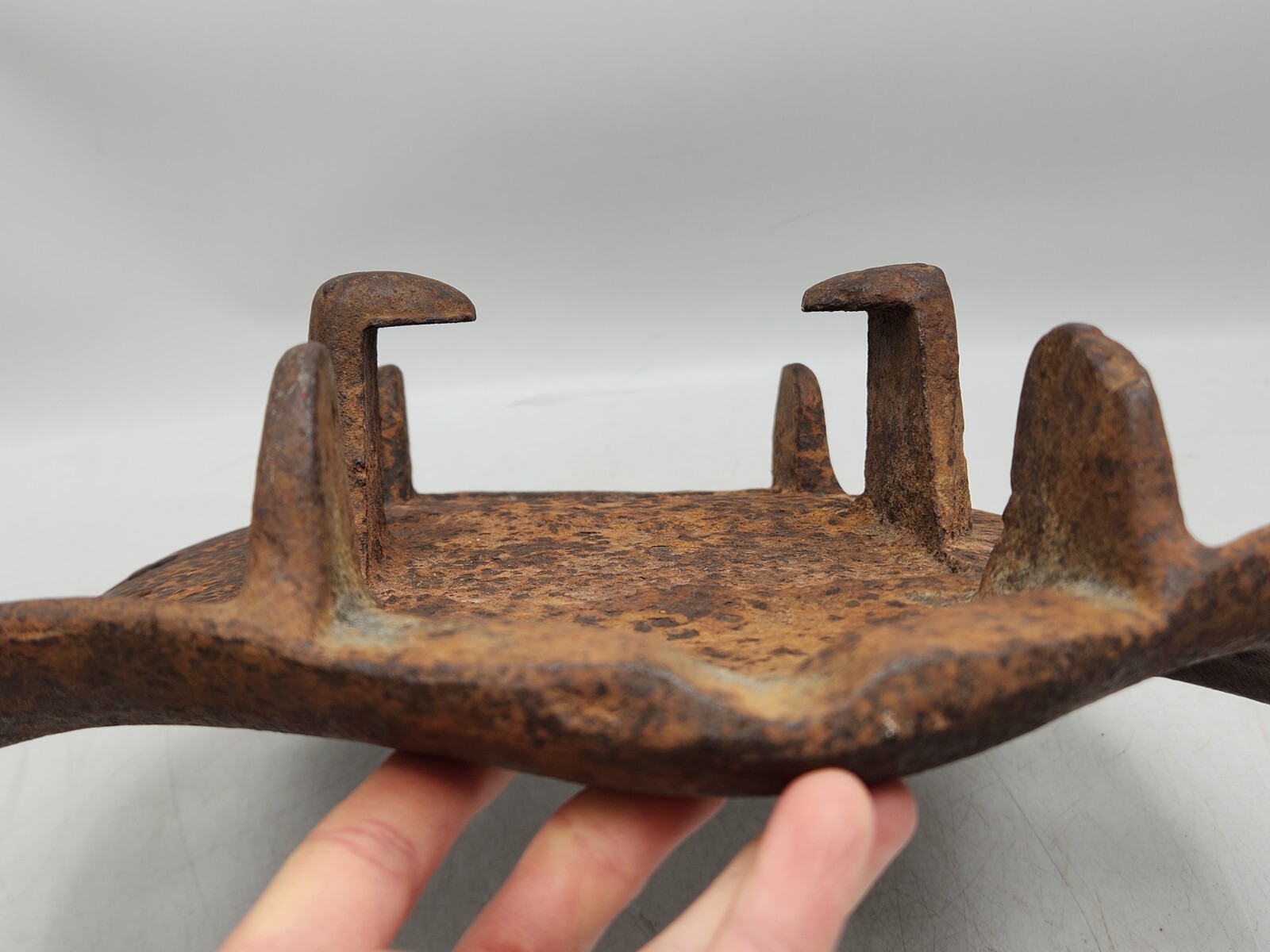 Vintage/Antique Dains Tractor Plow Implement Farm Equipment Seat Cast Iron Metal