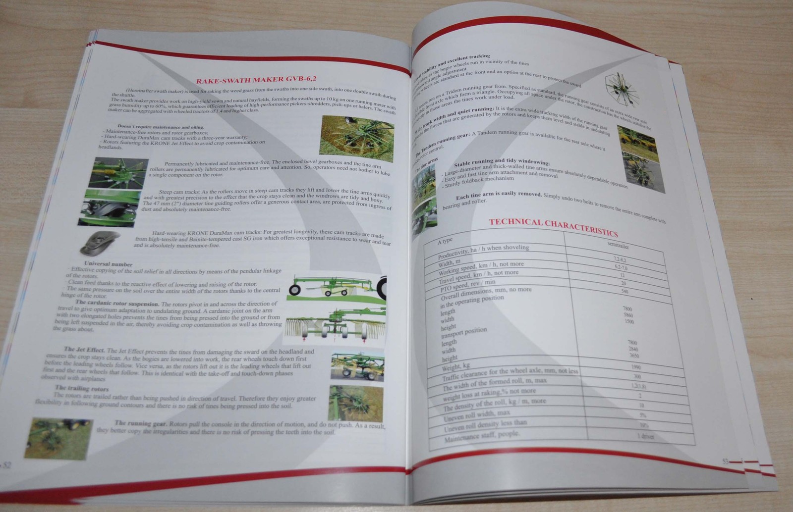 Lida Range Tractor Sprayer Grain Combine Harvester Case Brochure Prospekt ENG