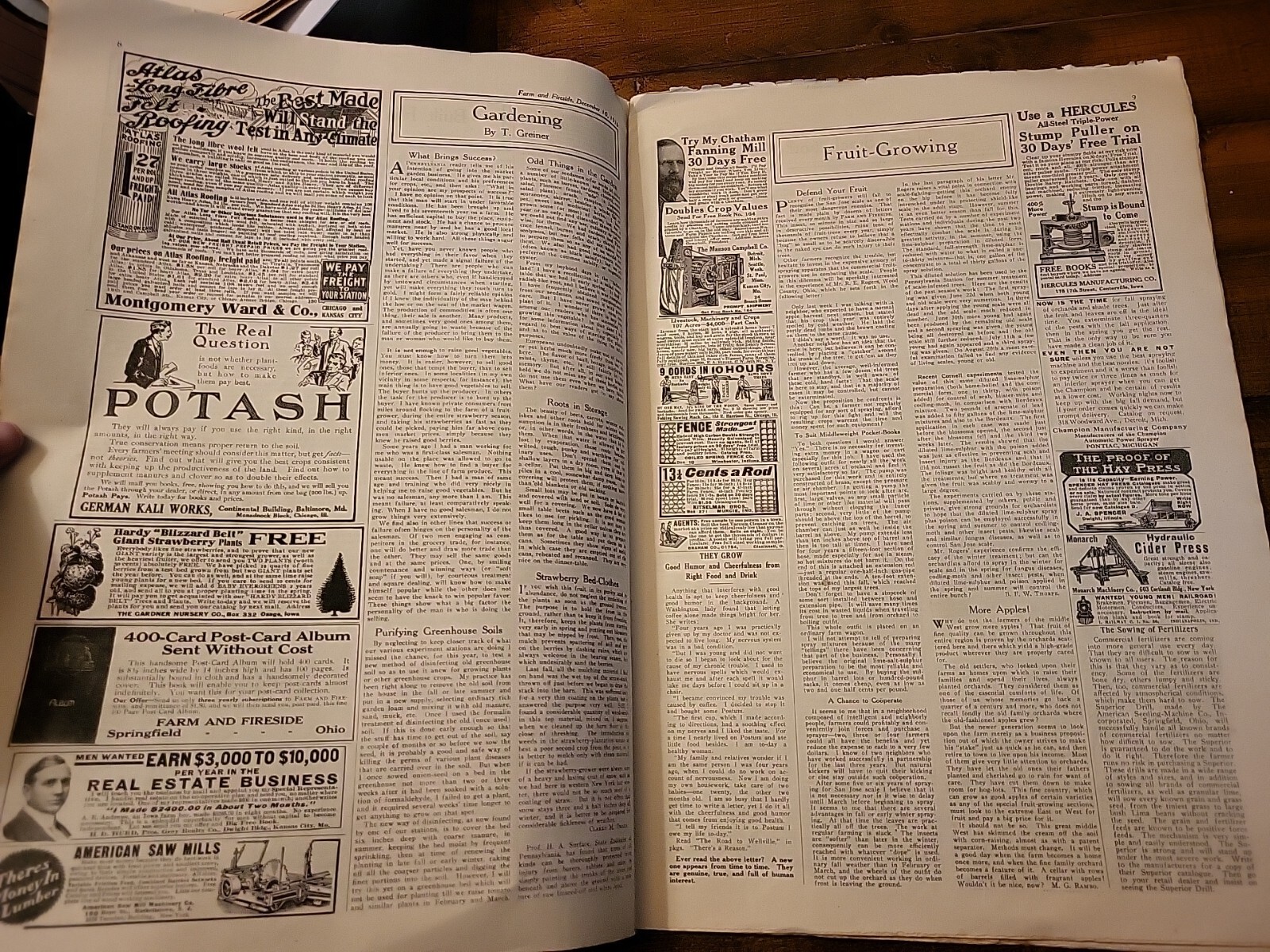 1910 Farm And Fireside – National Farm Paper Magazine Christmas Issue