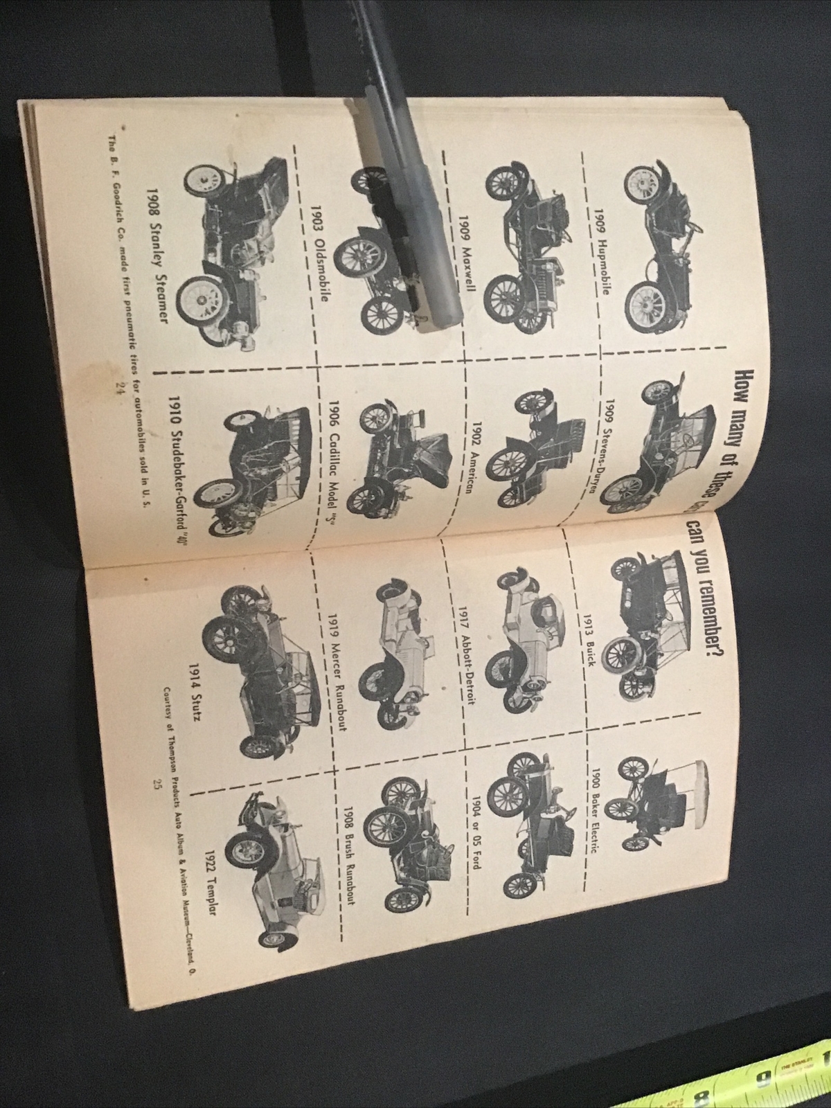 1954 BF Goodrich Farmer’s Handbook and Almanac Wadsworth Oil Co Ohio Booklet