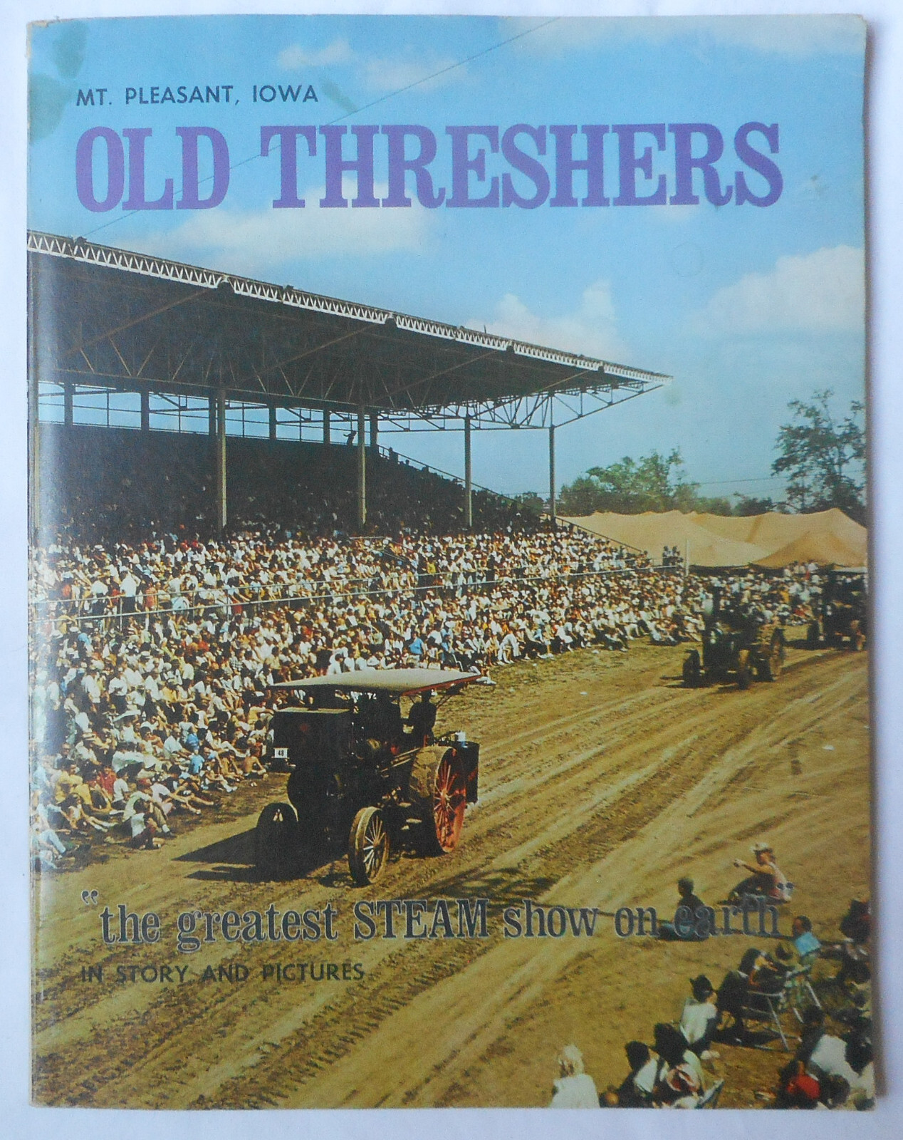 1977 MT PLEASANT IOWA OLD THRESHERS BOOK