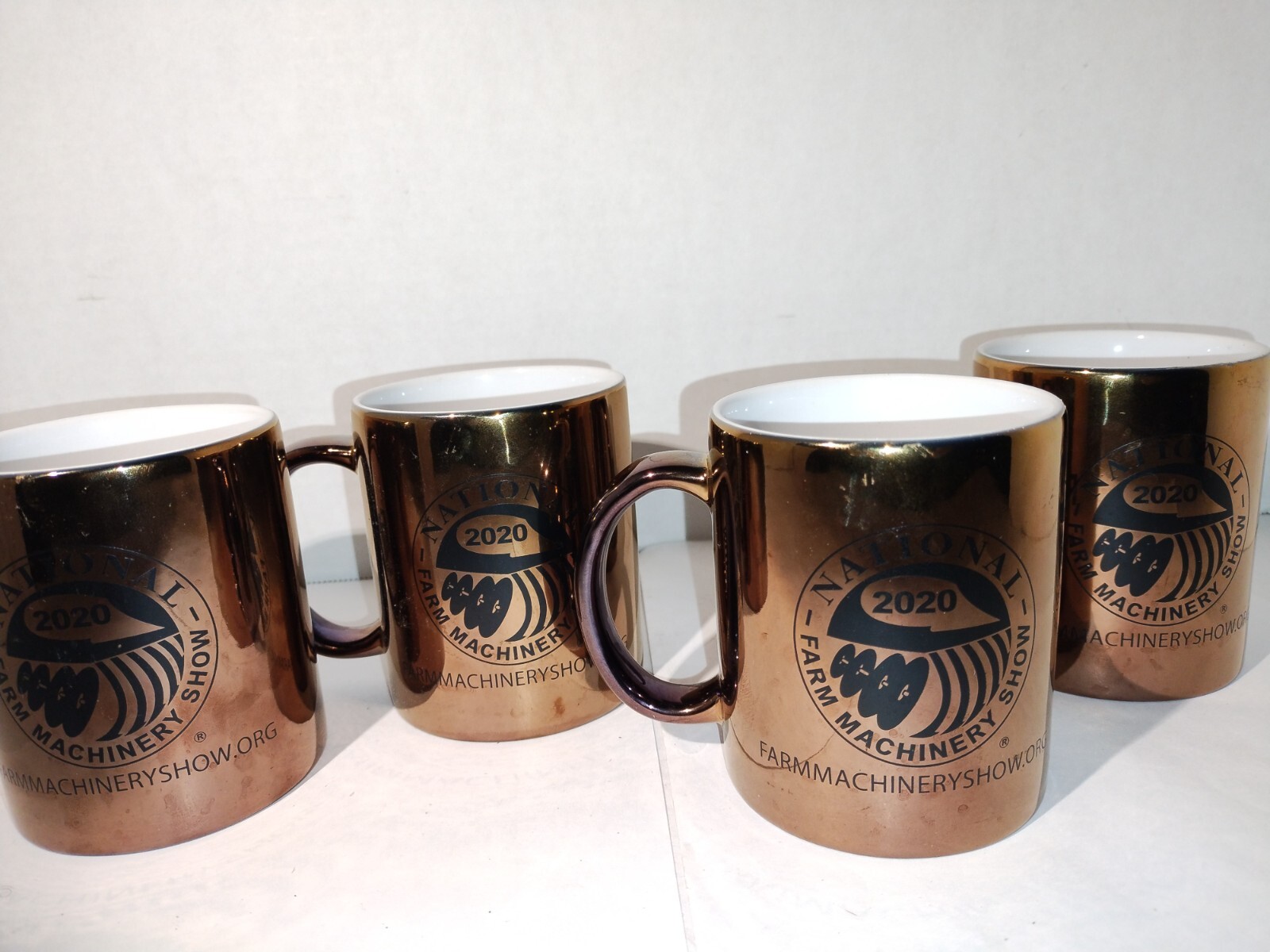 2020 National Farm Machinery Show Farm Industry Coffee Cup Mug set of 4