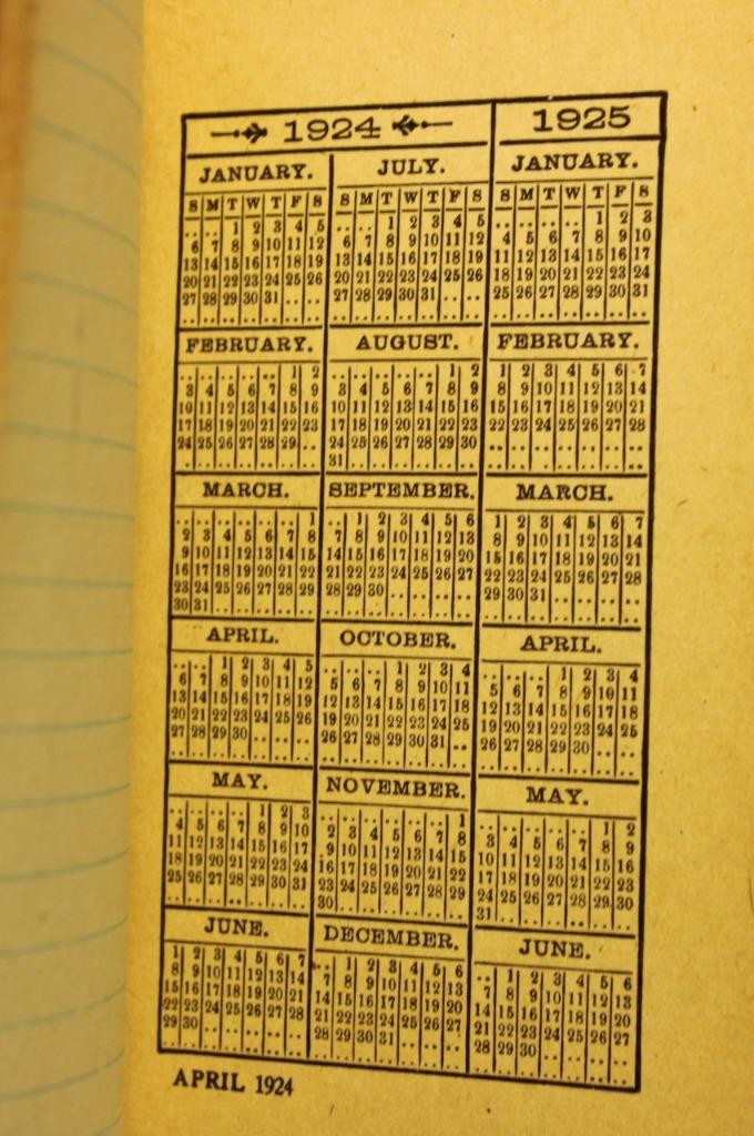 1924/25 American Fence Memorandum Book Unused Onis Case Macy Indiana tra29