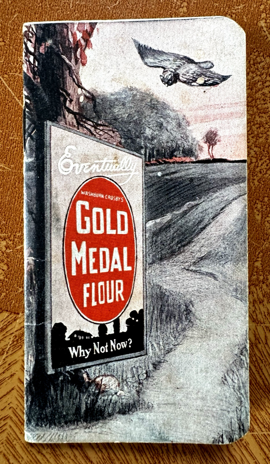 Vintage Gold Medal Flour Note Pad (HANDWRITTEN FARM NOTES) 1919-1920~343
