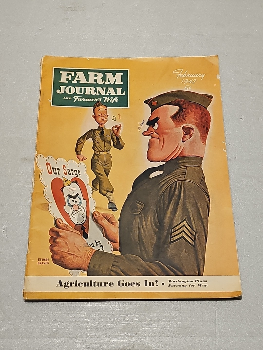 Original WW2 Farm Journal Magazine February 1942