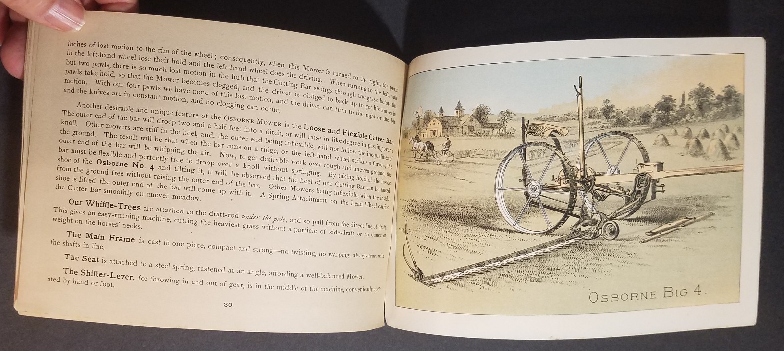 1890 D.M. Osborne & Co Farm Equipment Brochure