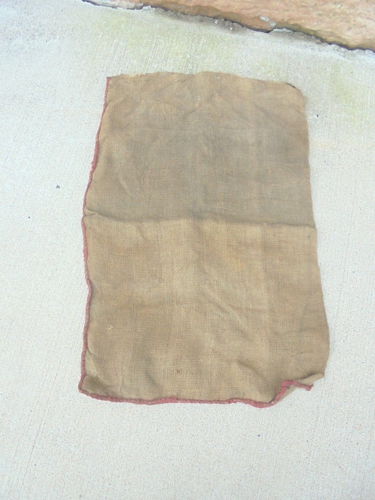 burlap sack baler twine united rope works rotterdam holland farm ranch decor