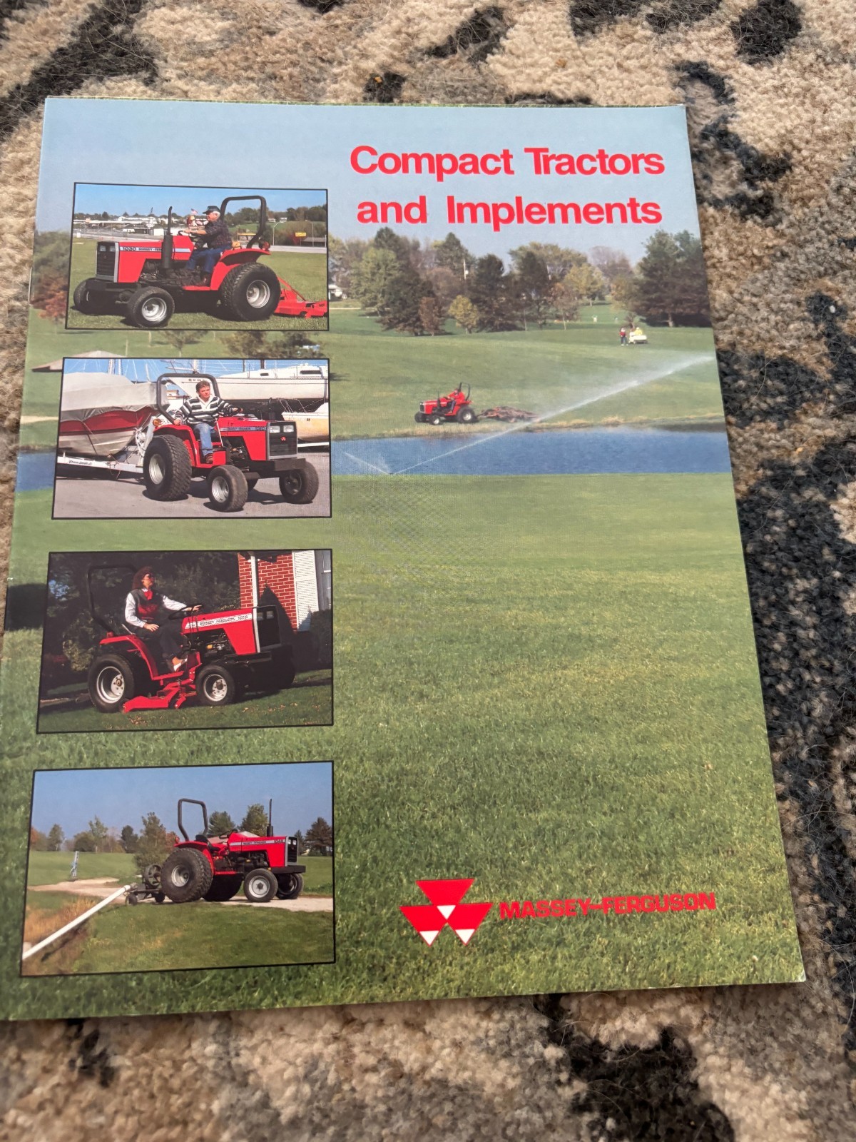 Massey Ferguson Compact Tractors & Implements For 1988 Brochure FCCA25