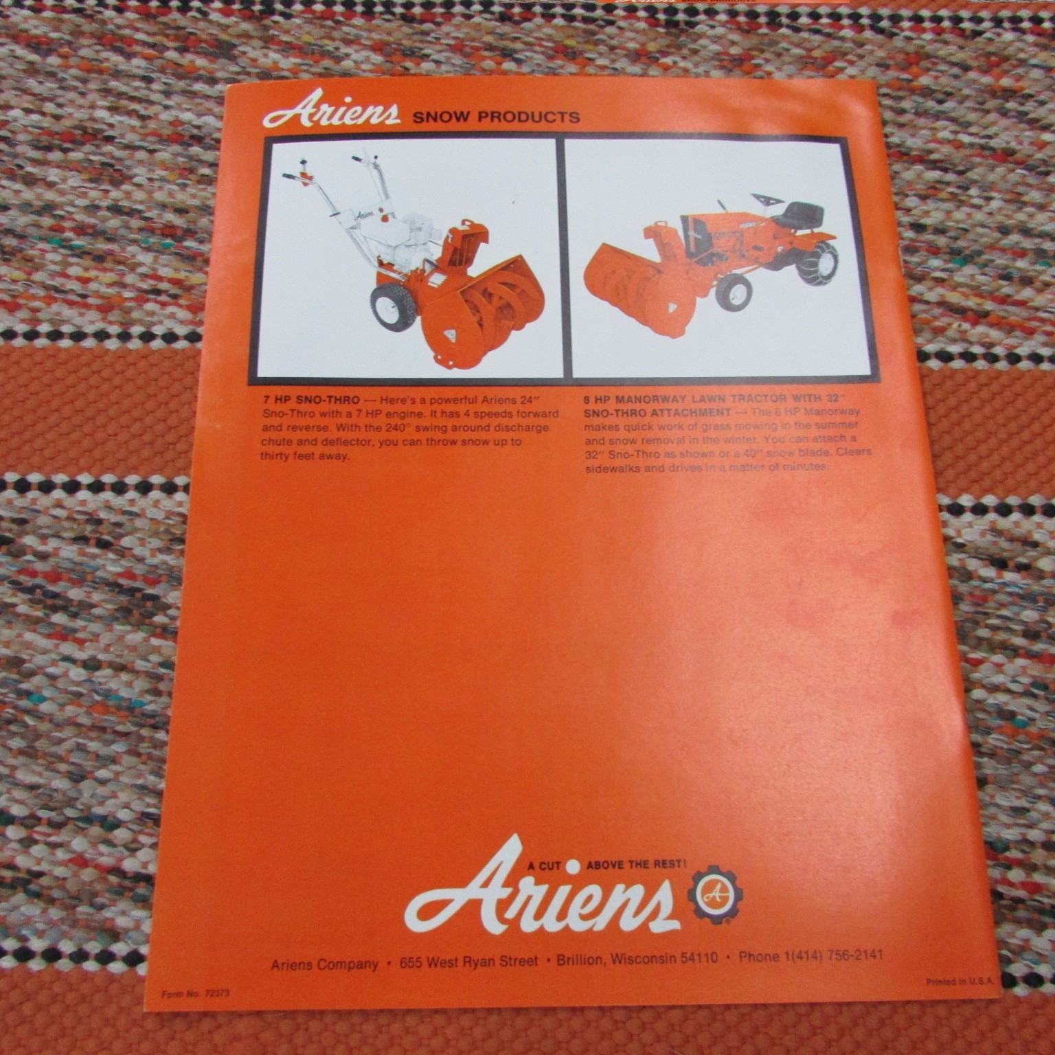 Ariens Lawn Equipment Catalog