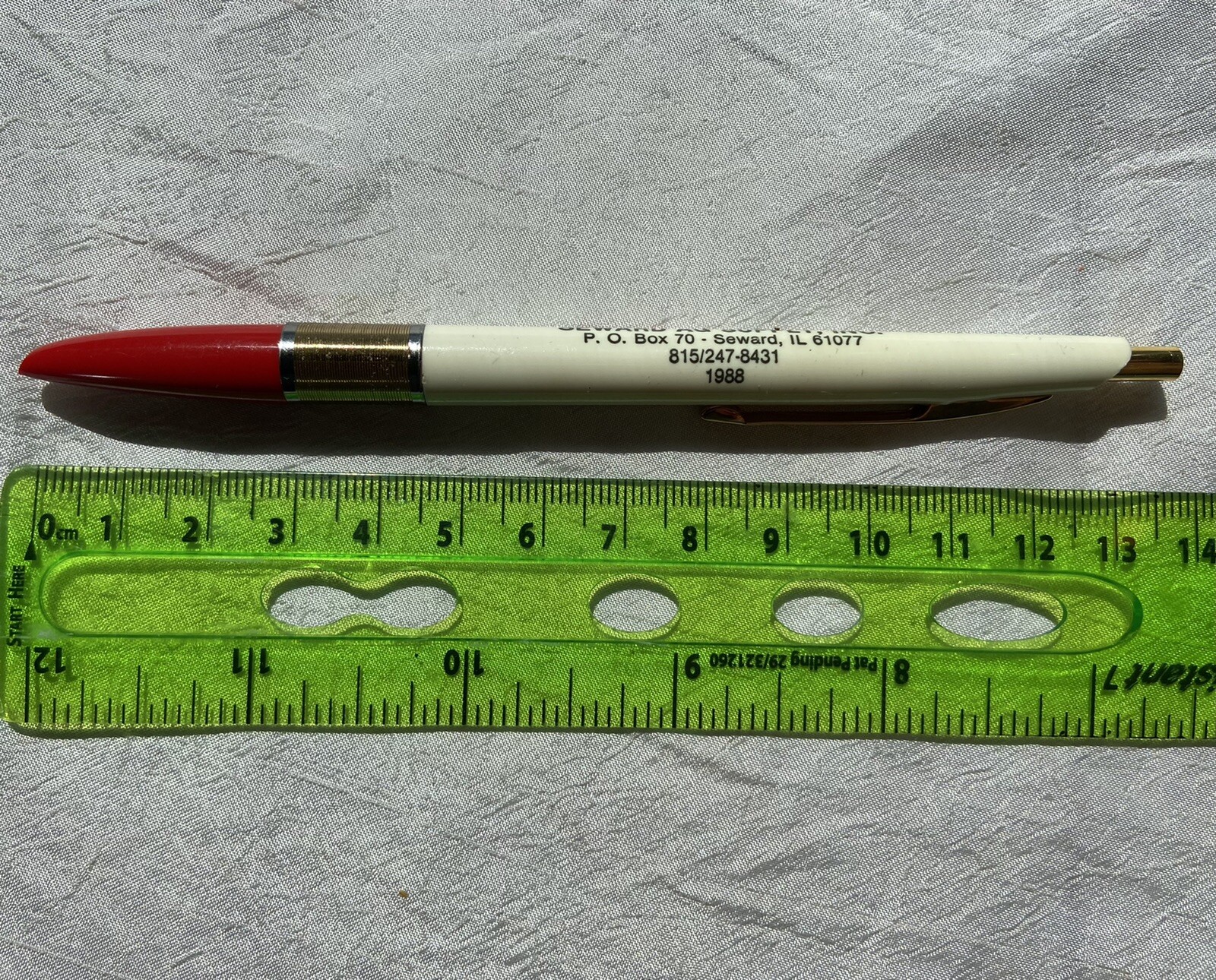 Vintage Advertising Pen Ritepoint Tractor Seward Ag Supply Inc Illinois – K