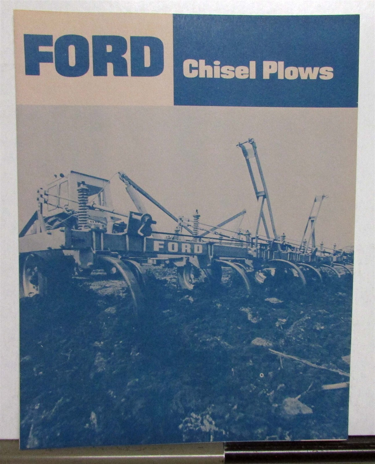 1969 Ford Chisel Plows Specifications Agriculture Sales Brochure