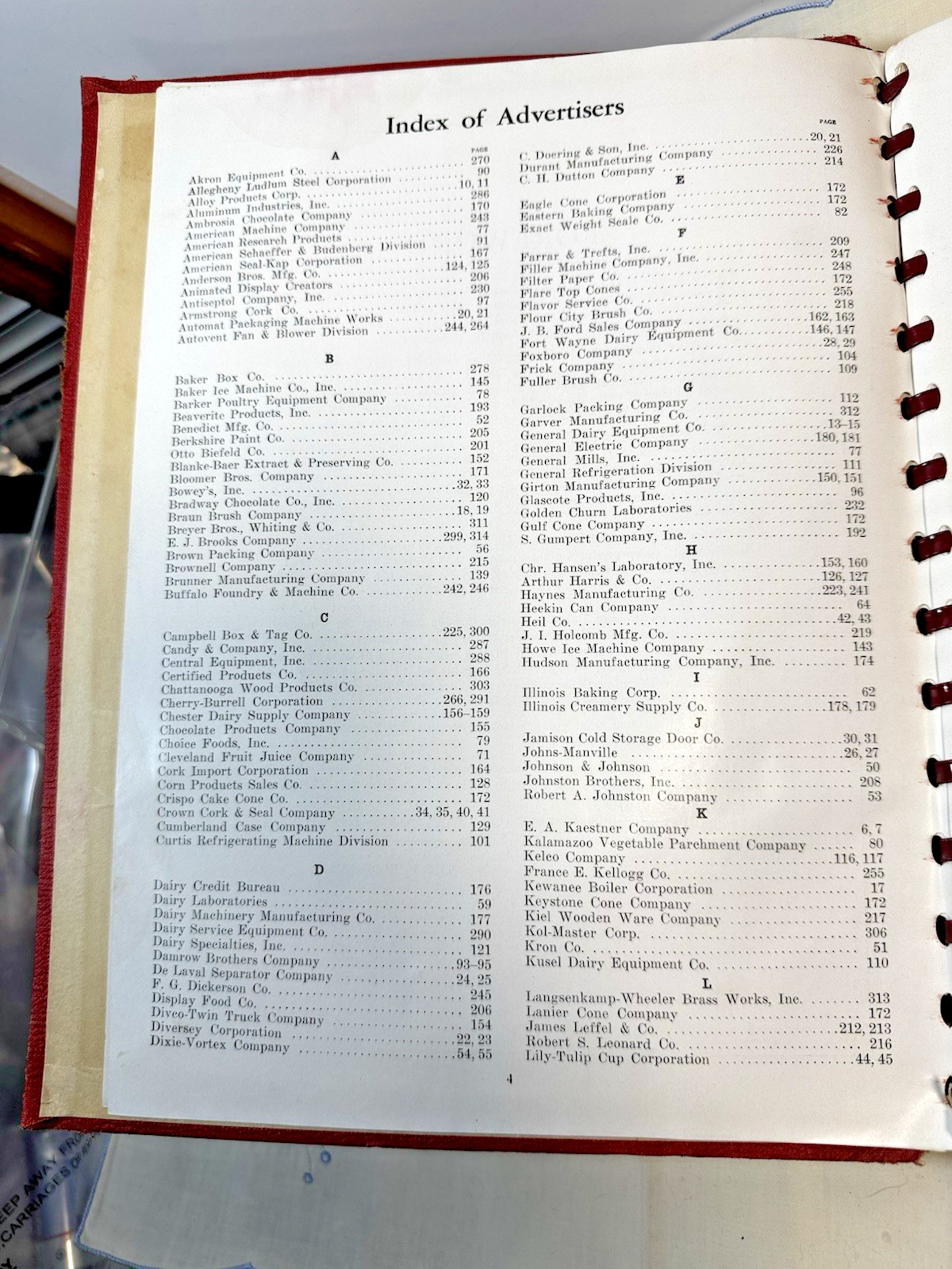 Dairy Industries Catalog & Directory 15th Ed Olsen Publishing Company 1942