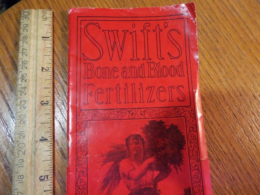 1901 Swift&rsquo;s Bone & Blood Fertilizer Booklet Calendar Prices Chicago Stock Yards