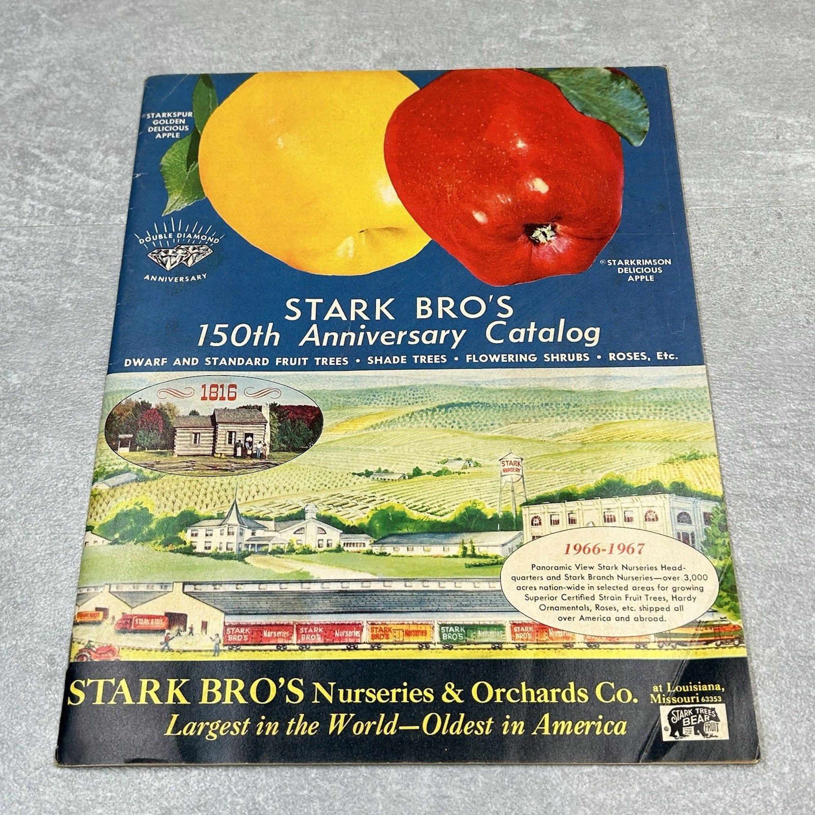 Vintage 1960s Stark Bros Nurseries Orchard Fruit Trees Catalog 150th Anniversary