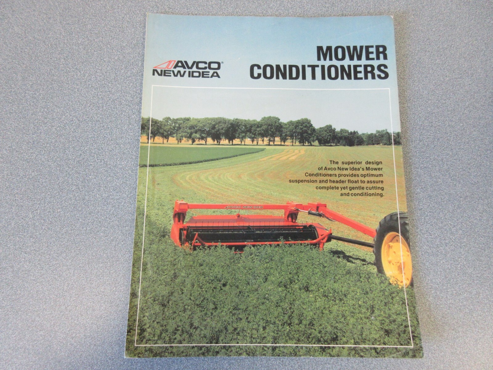 Avco New Idea Mower Conditioners Sales Brochure