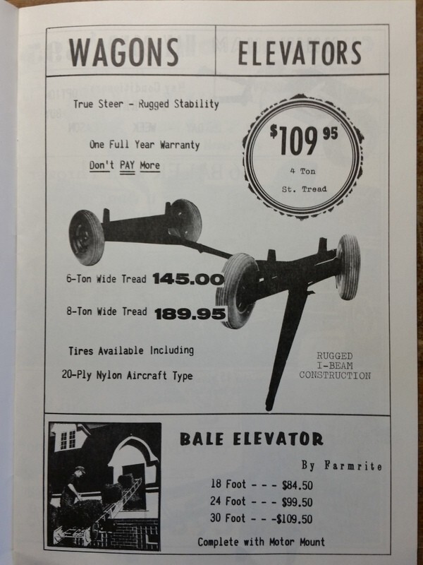 c1950 Page Co IHC Farm Catalog Prairie du Sac WI Implements Parts Tools Etc