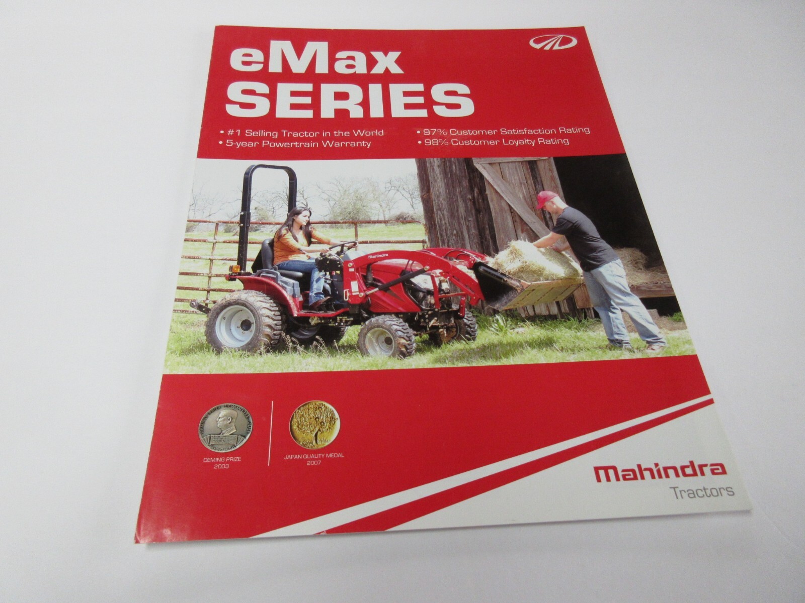 Mahindra eMax Series Series Tractor Brochure 6 Page